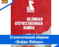 Статистический сборник «Цифры Победы» подготовлен к 80-й годовщине со дня Победы в Великой Отечественной войне
