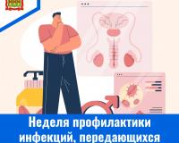 С 14 по 20 июля – Неделя профилактики инфекций, передающихся половым путем